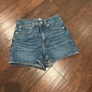 Madewell Blue Jean Shorts